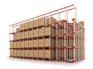Pallet shuttle rendszer