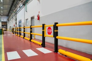 R2GB és R3GB gyalogos biztonsági korlát